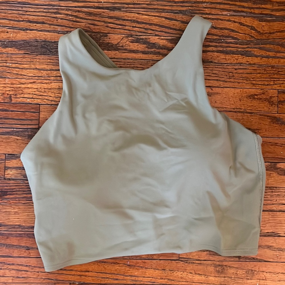 Athleta Sage Green Tank Top Size M